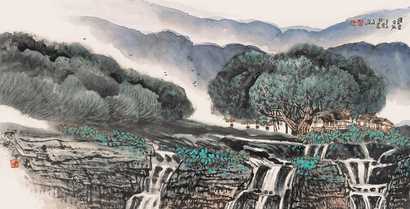 王文芳 2005年作 清音和弦 镜心